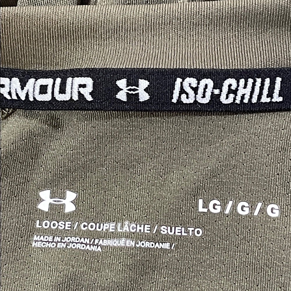 Under Armour Men's New Freedom Iso-chill Short Sleeve T-Shirt Size Large - Picture 8 of 9